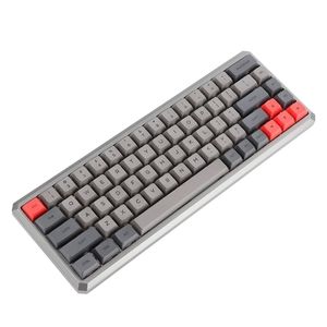 Toetsenborden Epomaker GK68XS 68 Keys swap RGB Bluetooth 51 WirelessWired Mechanical Keyboard Dyesubbed PBT Keycaps 221012