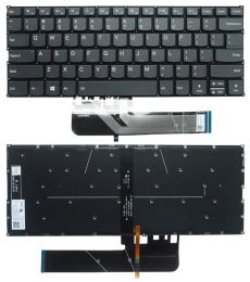 Claviers pour Lenovo IdeaPad 530S14Ar 530S14IKB 530S15IKB Clavier US Black avec rétro-éclairage