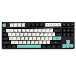 Teclados Geoma Keycap pbt XDA Japonés Coreano DE FR ES AZERTY Key Cap para dz60/RK61/gk64/68/84/980 Teclado gmk Keycaps Alice Space bar 231025