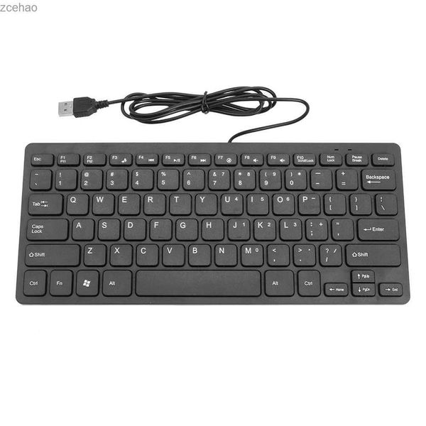 Claviers à chaud Vendre un clavier multifonctionnel K1000 Ultra-mince USB mini multimédia Wired Keyboard Emperping Keyboard Keyboardl2404