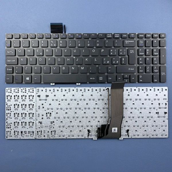 Tecletas Italiano French Laptop Teclado para MB3321006UK Pirdek3237 K82382PXB1055H K82382PXB1056H 05101290DZ 10400265DZ It FR Diseño