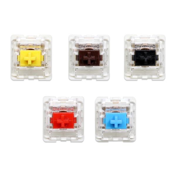 Claviers Jerrzi Interrupteur 3pin SMD RGB MX STAND STANT pour le clavier mécanique Brown Jaune rouge noir noir