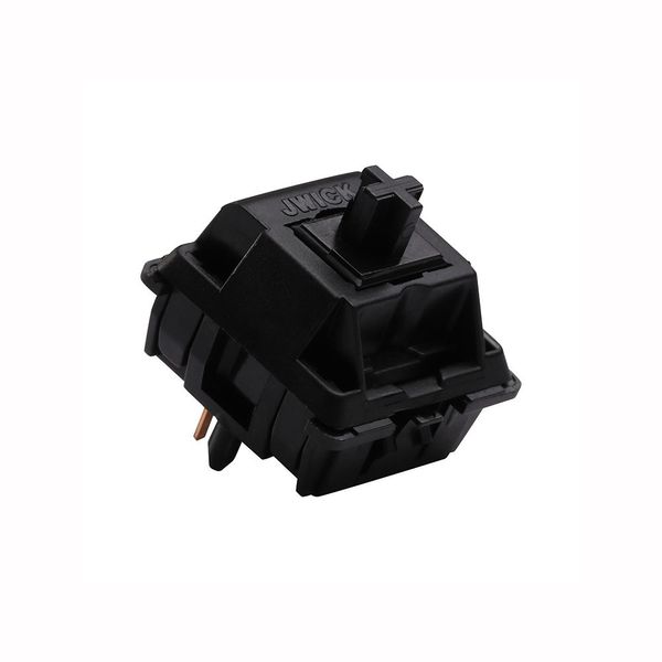 Claviers JWICK Full Nylon Black V2 Linear Switch 58.5g 63.5g JWK Lubed Remplacement Pour Mx Clavier Mécanique 5pin 230714