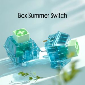 Claviers Kailh Box Summer Clicky Switch 5pins pour le clavier mécanique