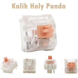 Toetsenboards Kailh Holy Panda Halo True Mechanische toetsenborden Tactiele schakelaars 58G 3 PINS SMD RGB Gaming Keyboard Kits Switch Th80 GAS67 GK61