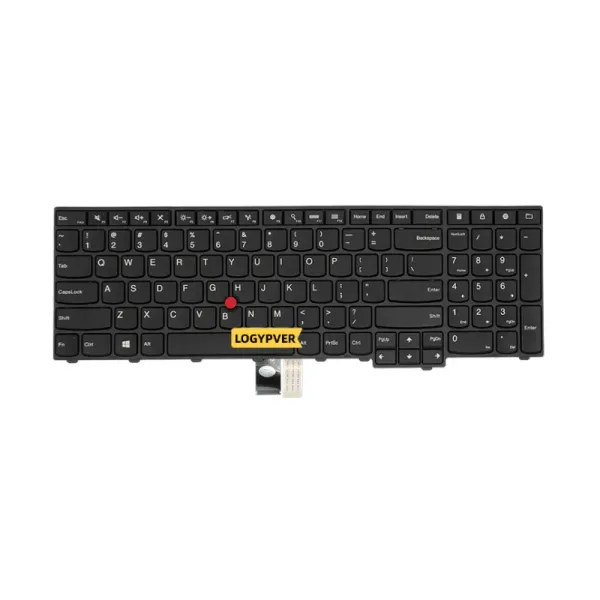 Clavier clavier pour Lenovo IBM Thinkpad T550 T540 T540P L540 L560 L570 Edge E531 E540 W541 W540 W550 W550S US ANGLAIS