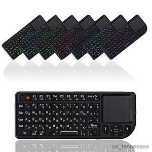 Claviers Claviers dans le clavier sans fil portable avec la souris Touchpad pour PC portable Smart TV anglais