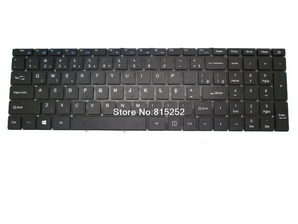 Claviers clavier pour ordinateur portable pour Thomson Neo 15 yxt93209 MB3661022 BRAZILIEN NOIR / États-Unis