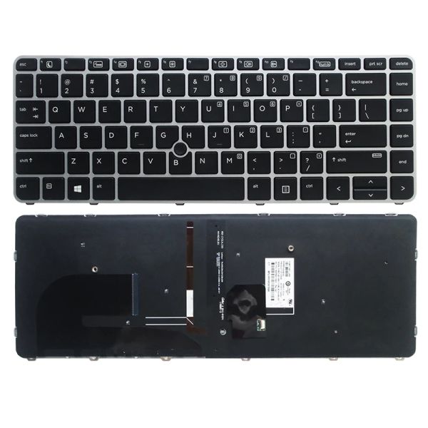 Claviers Remplacement du clavier pour ordinateur portable pour HP Elitebook 840 G3, 840 G4, 848 G3, 745 G3, 745 G4