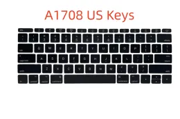 Keyboards ordinateur portable US UK SP GR FR FR A1708 Keys Keycaps pour MacBook Pro Retina 13 "2017 EMC 2978 3164 Keycap Keyboard Réparation