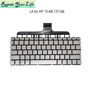 Keyboards Clavier rétro-éclairé latin pour HP Envy 13AB 13TAB 13AB016NR 13AB067CL 13AB077CL 13AB000 NOTOIL
