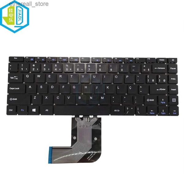 Teclados Teclado brasileño latino de Brasil para Teclast F7 PLUS F7S PRIDE-K3892 MB3181004 XS-HS105 YMS-0177-B Teclados portugueses para portátiles Q231121