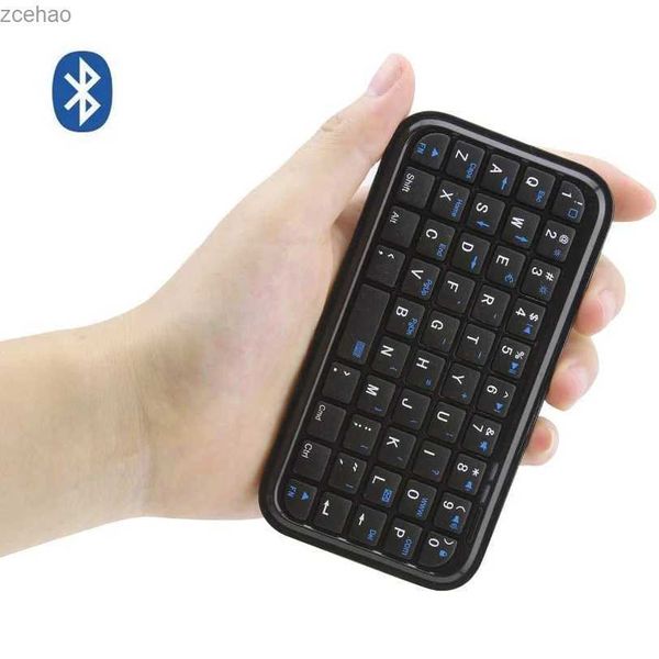 Teclados mini carga Bluetooth 3.0 Teclado ultra delgado Teclado de bolsillo inalámbrico Mini Portable 49 tecla TeckboardL2404