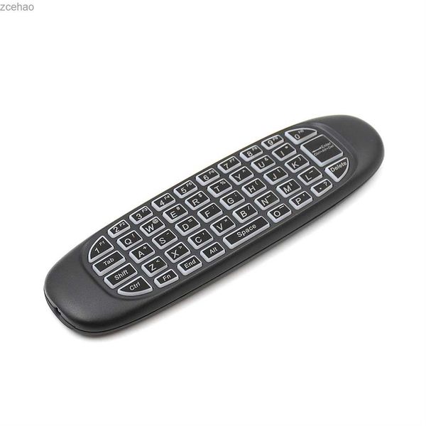Teclados mini teclado en color y mouse C120 C120 Air inalámbrico T10 Vota de voz retroiluminada Matón remoto control2404