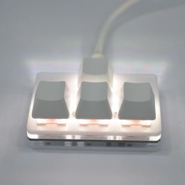 Toetsenborden mini digitale mechanische toetsenbordpijltoetsen 4 toetsen op en neer links en rechter USB aangepaste snelkoppelingen bedraad toetsenbord