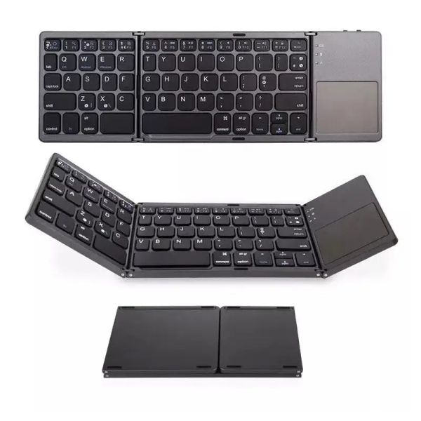 Claviers mini clavier pliant clavier bluetooth pliable clavier sans fil pliable avec pavé tactile pour chuwi hi pad hipad max x Plus h i cadier