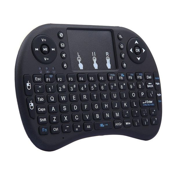 Teclados Mini I8 Teclado Fly Air Mouse 2.4G USB Control remoto inalámbrico Toucad para Android TV Box PC Proyector Drop Delivery Compute Dhyld