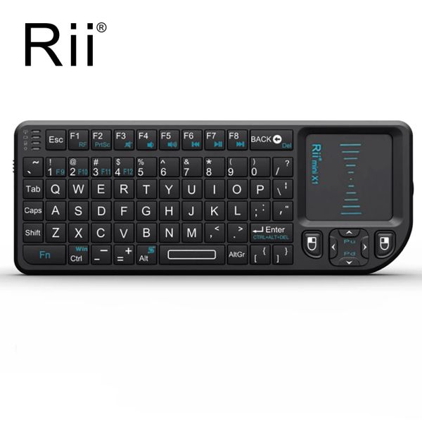 Teclados mini español ruso ruso teclado teclado inalámbrico con touch2.4g dongle USB para PC, tableta, caja de televisión portátil Android