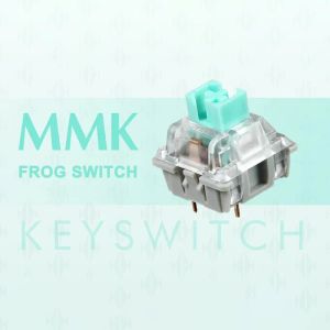 Claviers MMK Frog Interrupteur V3 Axe linéaire 54G pour personnaliser le clavier mécanique transparent Factory Lub Gaming