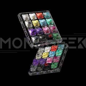 Claviers MONSGEEK MÉCANICAL CHARGET STOSTER TESTER TESTER TESTER LINEAR TACTILE CLICTY SILENT 16 PC.