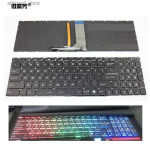 Teclados Nuevo teclado colorido retroiluminado RGB de cristal inglés para MSI GT62 GT72 GE62 GE72 GS60 GS70 GL62 GL72 GP62 GT72S GP72 GL63 GL73 US Q231121