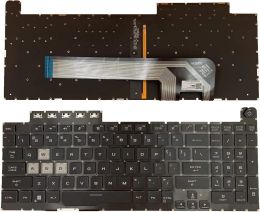 Toetsenborden nieuw voor ASUS TUF Gaming FA506ic FA506ie FA506QM FA506IU Black US RGB -toetsenbord