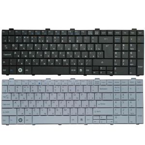 Claviers nouveaux pour Fujitsu Lifebook AH530 AH531 NH751 A530 A531 Clavier d'ordinateur portable russe / américain