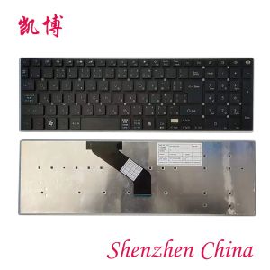 Toetsenborden nieuwe JP Japanse lay -out voor Acer E1570G zwart laptop toetsenbord origineel MP10K30J0698 3PTDH8111
