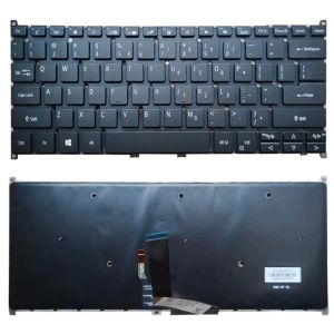 Toetsenboards Nieuwe laptop Engelse lay -outtoetsenbord voor Acer N19C4 N19H4 SWIFT SF31442/41/52/53/54/55/55/57/58/56G/59