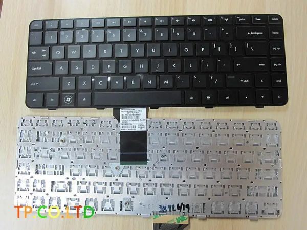 Teclados Nuevo teclado portátil para HP Pavilion DM4 DM4X DM4T DM41000 Versión de EE. UU. Color negro sin retroiluminación