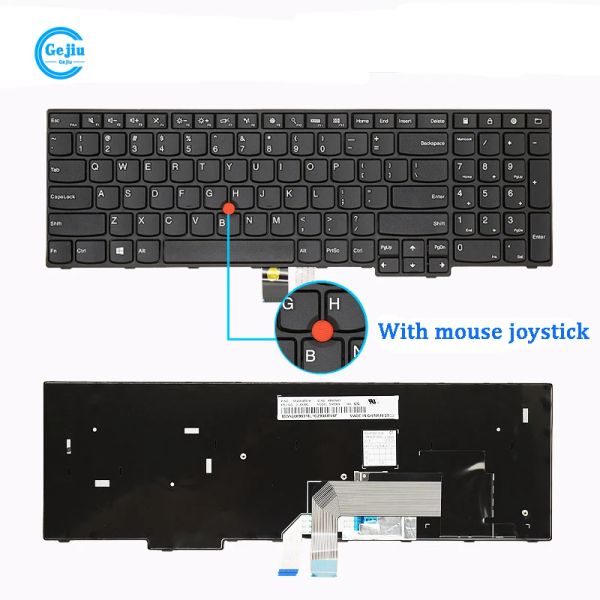 Claviers Nouveau clavier pour ordinateur portable pour Lenovo IBM Thinkpad E550 E555 E550C E560 E565