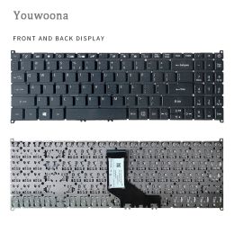 Claviers Nouveau clavier d'ordinateur portable d'origine pour Acer A51552 A51553 A51554 S5051