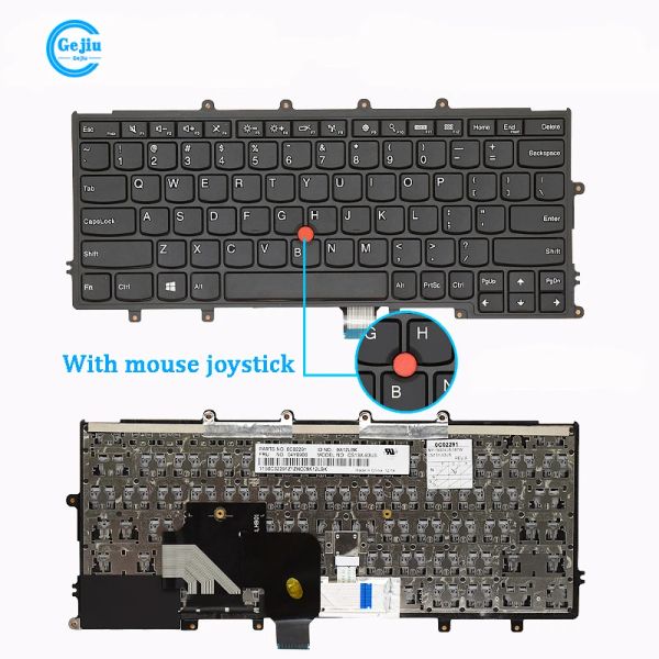 Claviers Nouveau clavier d'ordinateur portable d'origine pour Lenovo Thinkpad x230S X250 X240S X260S X240 X270 X260