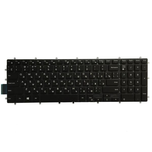 Teclados Nuevos rusos RU Laptop teclado para Dell Vostro 155000 5568 V5568 Inspiron 7778 7773 7786 7779 7577 7567