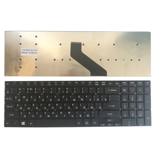 Teclados Nuevos rusos RU Laptop teclado para Acer Aspire ES1531 ES1731 ES1731G ES1512C4DW N15W4 ES1512 ES1711 ES1711G NV77H NV56R