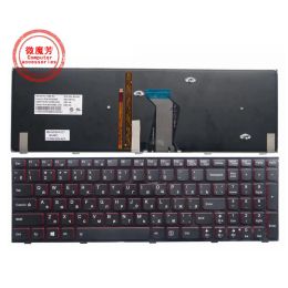 Toetsenborden Nieuw Russisch RU/US/LA/GR Toetsenbord voor Lenovo Y500 Y500N Y500NT Y510 Y510P Y590 Y590N Laptop Toetsenbord Bijlage verlicht