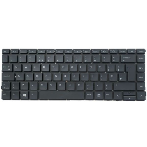 Teclados Nuevo Reino Unido/EE. UU./Español/Latin Laptop Keyboard para HP Probook 445 440 G8 G9 645 640 G8 G9 con luz de fondo AEX8QE00010