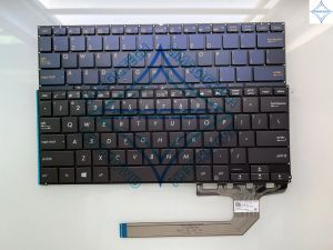 Toetsenboards Nieuwe Amerikaanse Engelse achtergrondverlichting voor Asus Zenbook Flip S Q325 Q325U UX370 UX370U UX370UA UX370UAF UX370UAR NOOTBUIK Laptop toetsenbord