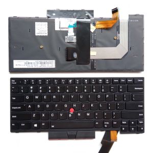 Claviers New US English pour IBM ThinkPad T470 T480 A475 A485 Backlight noir avec un clavier d'ordinateur portable à bâton de point