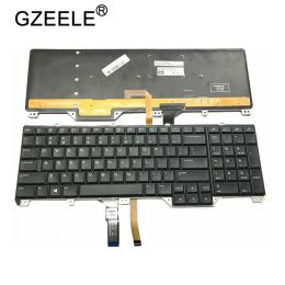 Claviers du nouveau clavier d'ordinateur portable américain pour Dell Alienware 17 R1 17 R2 17 R3 M17 2C6KH rétro-éclairé