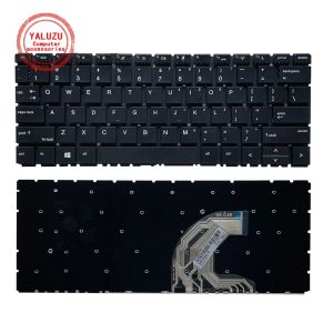 Toetsenborden nieuw US laptoptoetsenbord voor HP 430 G6 435 G6 430 G7 HSNQ14C Q23C zonder frame Engels