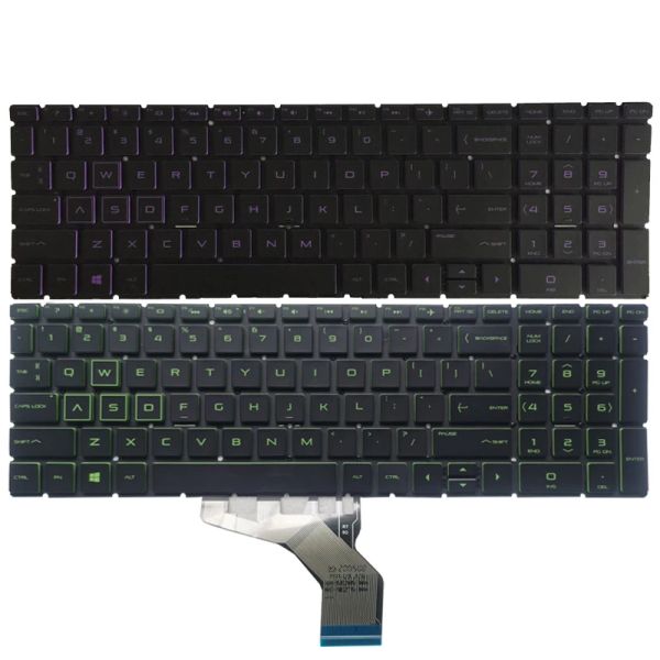 Claviers Nouveau clavier d'ordinateur portable américain pour HP Pavilion Gaming 15CX TPNC133 15DK 15TDK TPNC141 15EC TPNQ229 17CD TPNC142 16A