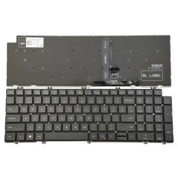 Toetsenborden Nieuw Amerikaans Russisch Spaans Latijnse toetsenbord voor Dell Latitude 5520 5521 Precisie 3560 3561 Laptop met achtergrondgeluid Engels RU SP LA