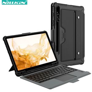 Toetsenborden Nillkin Bumper Combo -toetsenbordhoes voor Samsung Galaxy Tab S8 / S8 5G, 3 in 1 achteromslag met Bluetooth -toetsenbord