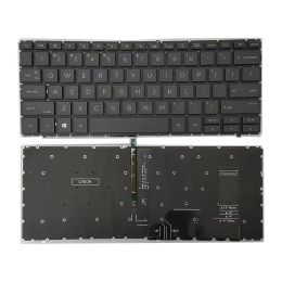 Teclados Originales New UK Language US para HP EliteBook 840 845 745 G7 G8 ZBOOK14 G7 G8 No Pointstick Keyboard SGA21402BA SN191BL