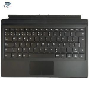 Claviers originaux de langue espagnole pour Lenovo IdeaPad MIIX 51012isk Backlit SP Folio Series Tablet Clavier 5N20N21147803 35E5009