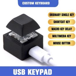 Toetsenboards OSU MINI Keyboard Macro -toetsenbord RGB DIY AANPASSE SHUTCUT TEYBOARD GAMING TEKENBOARD PROGRAMMABLE MECHANISCH TEYBOARD