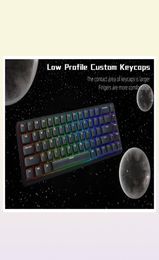 Claviers PBT personnalisé profil bas Keycaps 117 touches XVX Horizon pour 60 65 75 100 Cherry Gateron MX commutateurs clavier de joueur 221026666323