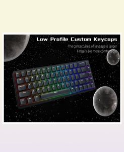 Toetsenborden PBT Aangepaste Low Profile Keycaps 117 toetsen XVX Horizon voor 60 65 75 100 Cherry Gateron MX Switches Gamer-toetsenbord 221022494534