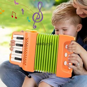 Claviers Piano Accordéon Jouet 10 Touches 8 Accordéons Basses pour Enfants Instrument de Musique Jouets Éducatifs Cadeaux pour Les Tout-Petits Débutants Garçons Fillesvaiduryb